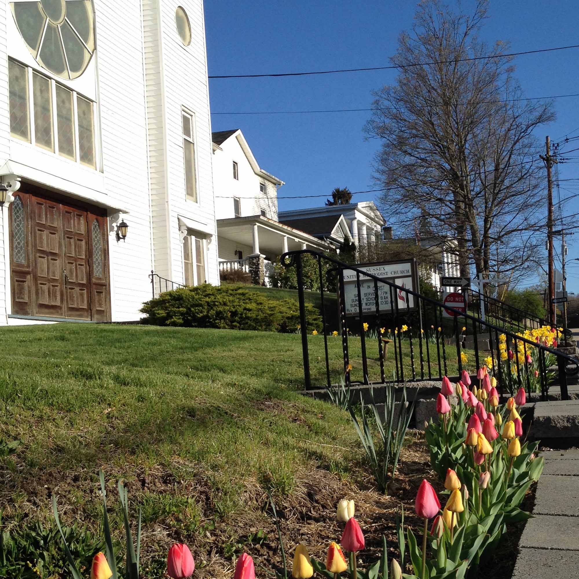 Sussex United Methodist Church building exterior